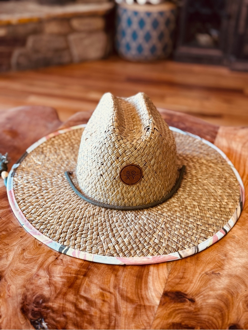 ROXY Roxy Womens  Straw Panama hat nwot m/l - Picture 2 of 9